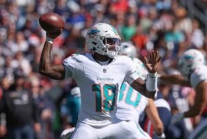 Dolphins Make History, Beat Patriots Without Tua for First Time in 5 Years