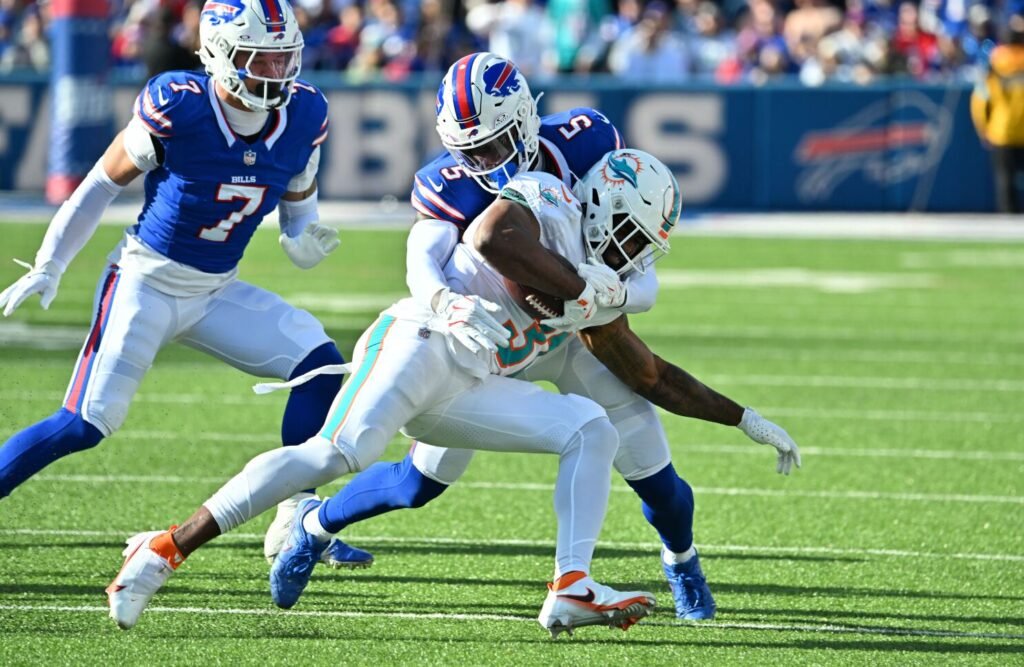 Dolphins Trio Fined for Unnecessary Roughness in Week 9 Loss to Bills